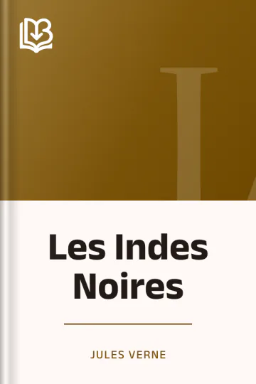Les Indes Noires de Jules Verne, couverture du livre