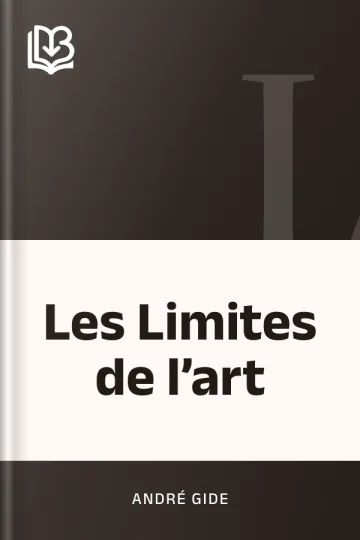 Les Limites de l’art d’André Gide, couverture du livre