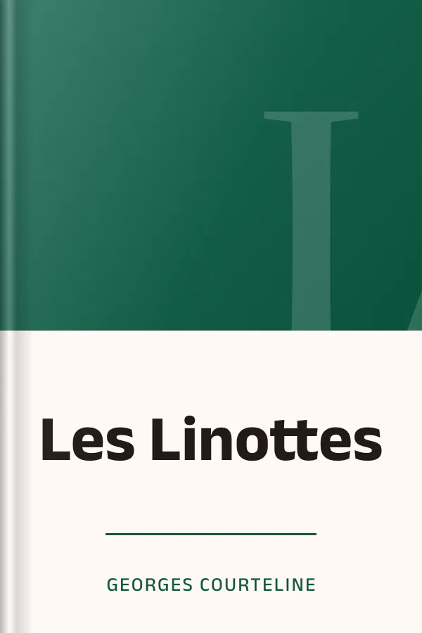 Les Linottes de Georges Courteline, couverture du livre