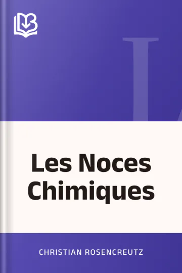 Les Noces Chimiques de Christian Rosencreutz, couverture du livre