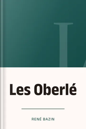 Les Oberlé de René Bazin, couverture du livre