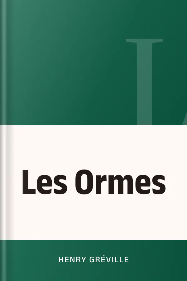 Les Ormes d’Henry Gréville, couverture du livre