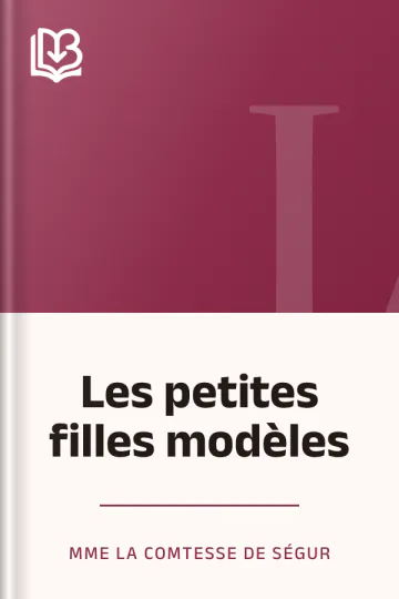 Les petites filles modèles de Mme la Comtesse de Ségur, couverture du livre