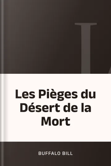 Les Pièges du Désert de la Mort de Buffalo Bill, couverture du livre
