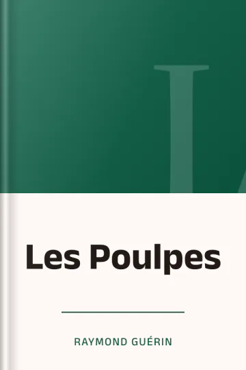 Les Poulpes de Raymond Guérin, couverture du livre