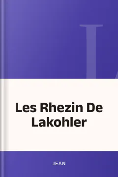 Les Rhezin De Lakohler - jean