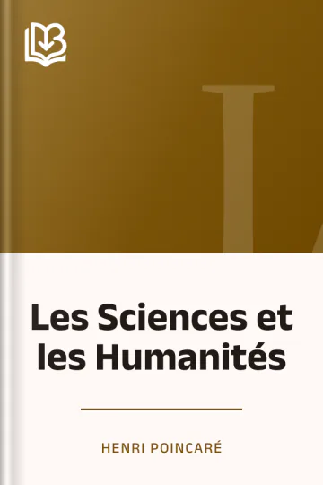 Les Sciences et les Humanités d’Henri Poincaré, couverture du livre