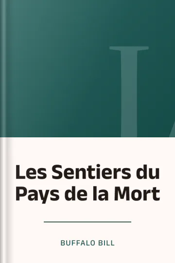 Les Sentiers du Pays de la Mort de Buffalo Bill, couverture du livre