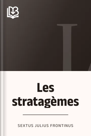 Les stratagèmes de Sextus Julius Frontinus, couverture du livre
