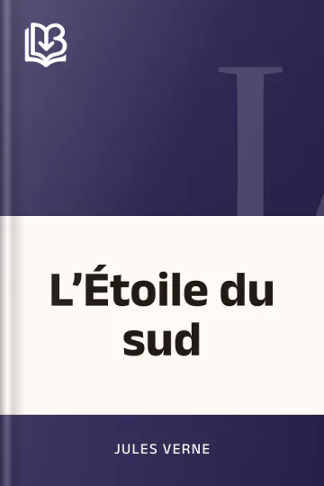 L’Étoile du sud de Jules Verne, couverture du livre