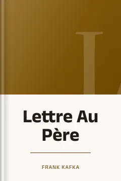 Lettre Au Père - Frank Kafka