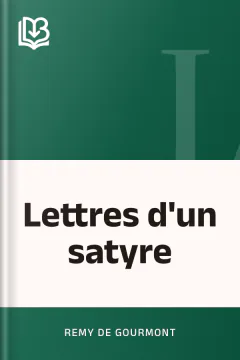 Lettres d'un satyre - Remy de Gourmont