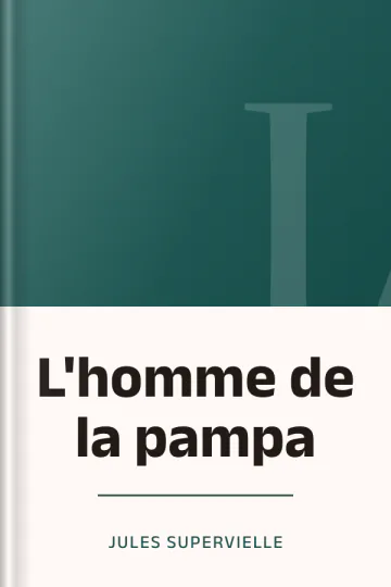 L'homme de la pampa de Jules Supervielle, couverture du livre