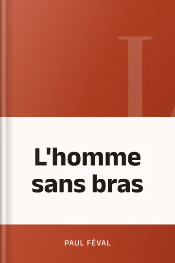 L'homme sans bras de Paul Féval, couverture du livre