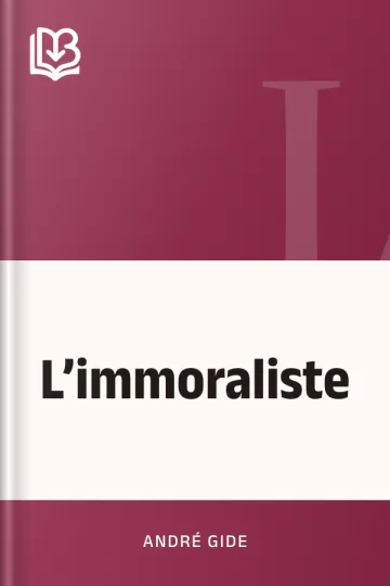 L’immoraliste d’André Gide, couverture du livre