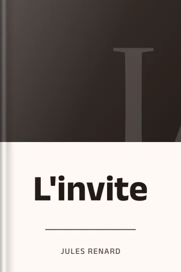L'invite de Jules Renard, couverture du livre