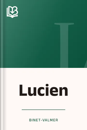 Lucien de Binet-Valmer, couverture du livre