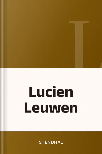 Lucien Leuwen de Stendhal, couverture du livre