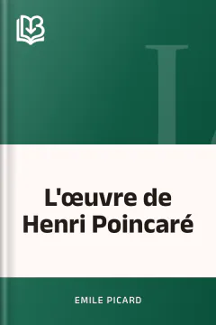 L'œuvre de Henri Poincaré - Emile Picard