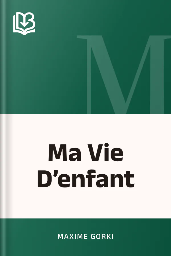 Ma Vie D’enfant de Maxime Gorki, couverture du livre