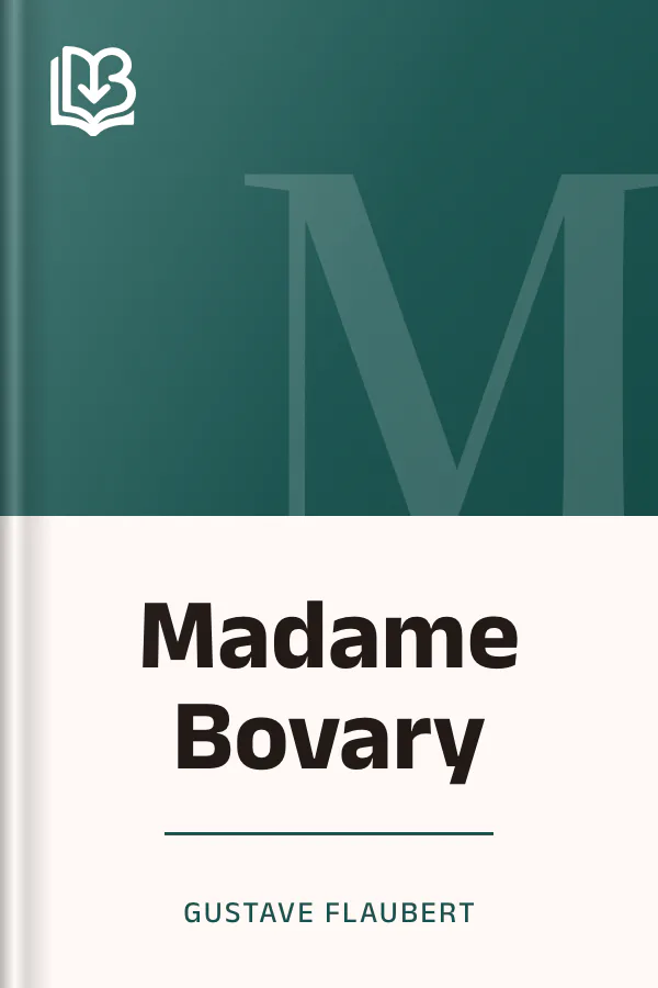 Madame Bovary de Gustave Flaubert, couverture du livre