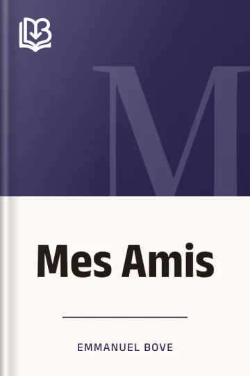 Mes Amis d’Emmanuel Bove, couverture du livre
