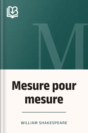 Mesure pour mesure de William Shakespeare, couverture du livre