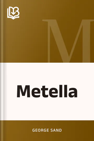 Metella de George Sand, couverture du livre