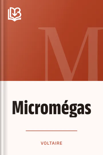 Micromégas de Voltaire, couverture du livre