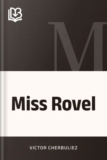 Miss Rovel de Victor Cherbuliez, couverture du livre