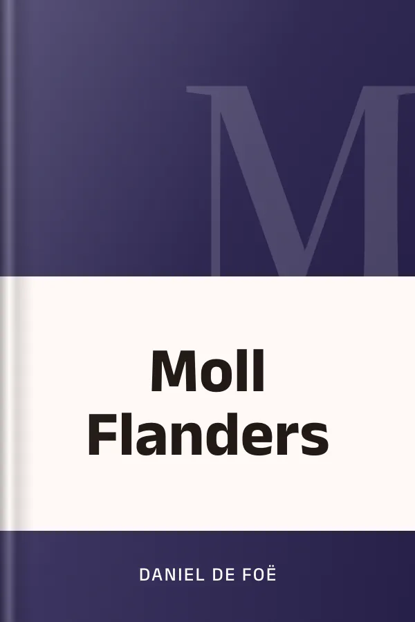Moll Flanders de Daniel Defoe, couverture du livre