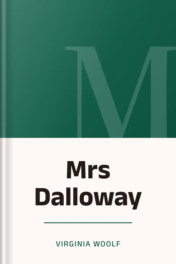Mrs Dalloway de Virginia Woolf, couverture du livre
