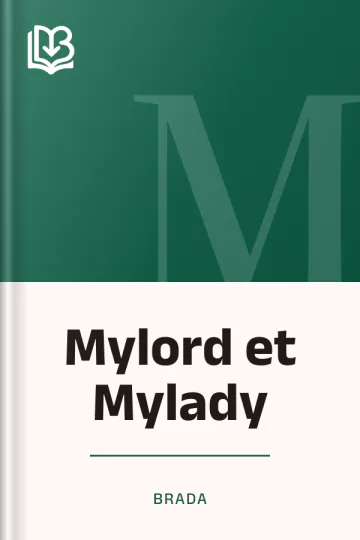 Mylord et Mylady de Brada, couverture du livre