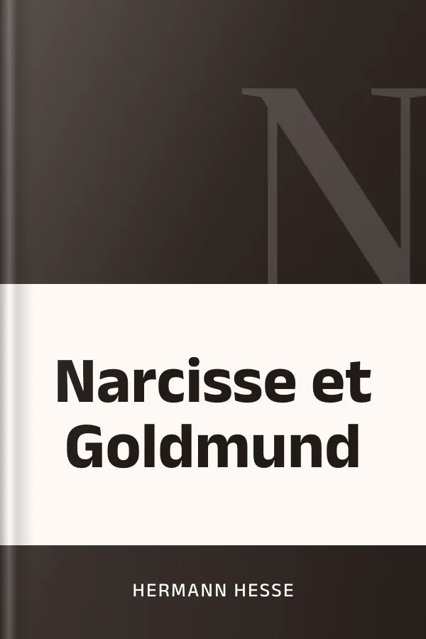 Narcisse et Goldmund d’Hermann Hesse, couverture du livre