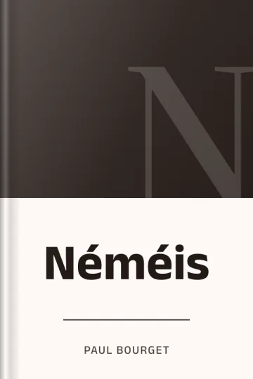 Néméis de Paul Bourget, couverture du livre