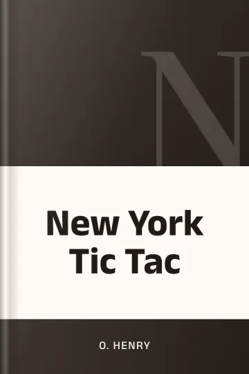 New York Tic Tac d’O. Henry, couverture du livre