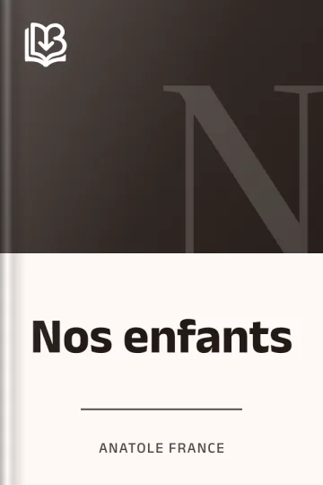 Nos enfants d’Anatole France, couverture du livre