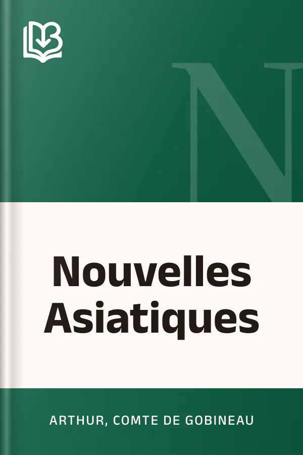 Nouvelles Asiatiques d’Arthur Gobineau, couverture du livre