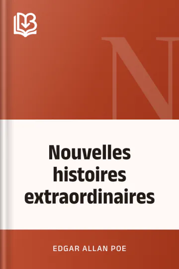 Nouvelles histoires extraordinaires d’Edgar Allan Poe, couverture du livre