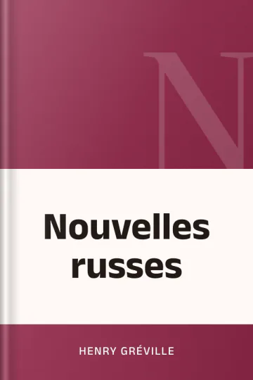 Nouvelles russes d’Henry Gréville, couverture du livre
