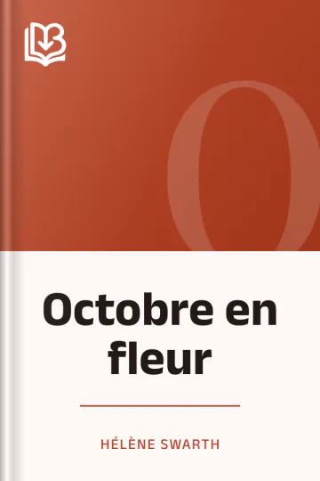 Octobre en fleur d’Hélène Swarth, couverture du livre