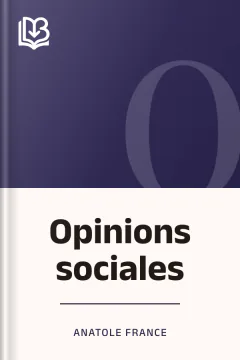 Opinions sociales - Anatole France