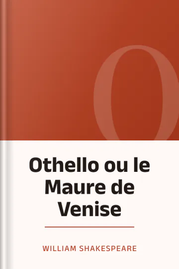 Othello ou le Maure de Venise de William Shakespeare, couverture du livre