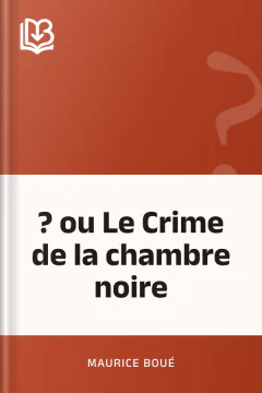? ou Le Crime de la chambre noire - Maurice Boué