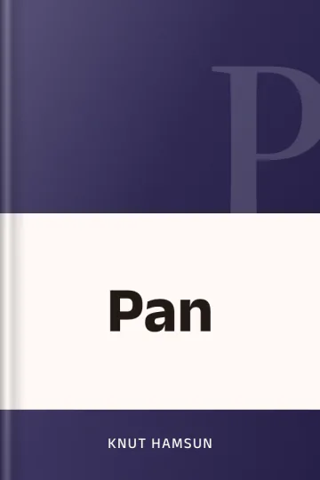 Pan de Knut Hamsun, couverture du livre