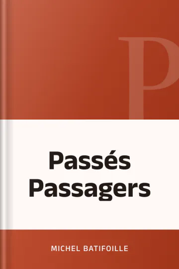 Passés Passagers de Michel Batifoille, couverture du livre