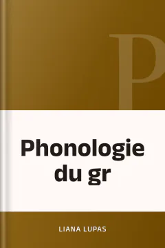 Phonologie du gr - Liana Lupas