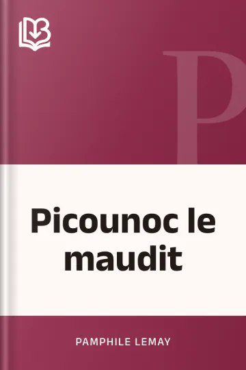 Picounoc le maudit de Pamphile Lemay, couverture du livre