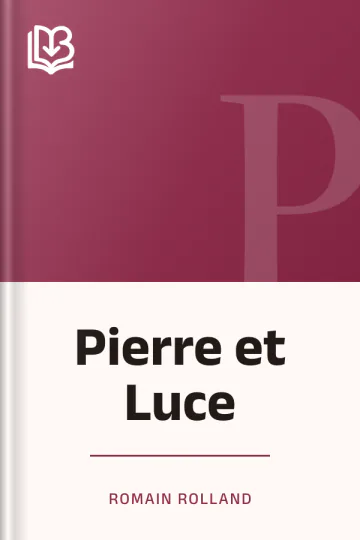Pierre et Luce de Romain Rolland, couverture du livre
