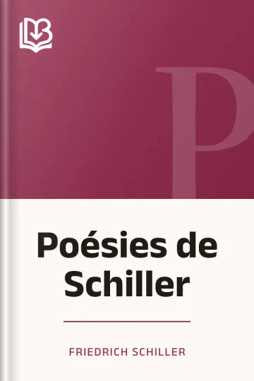 Poésies de Schiller de Friedrich Schiller, couverture du livre